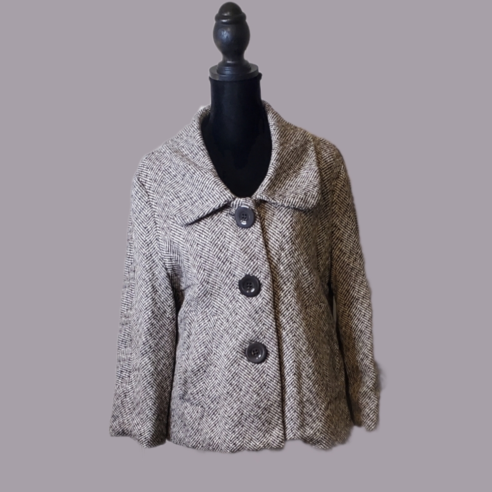 Faux Wool Coat